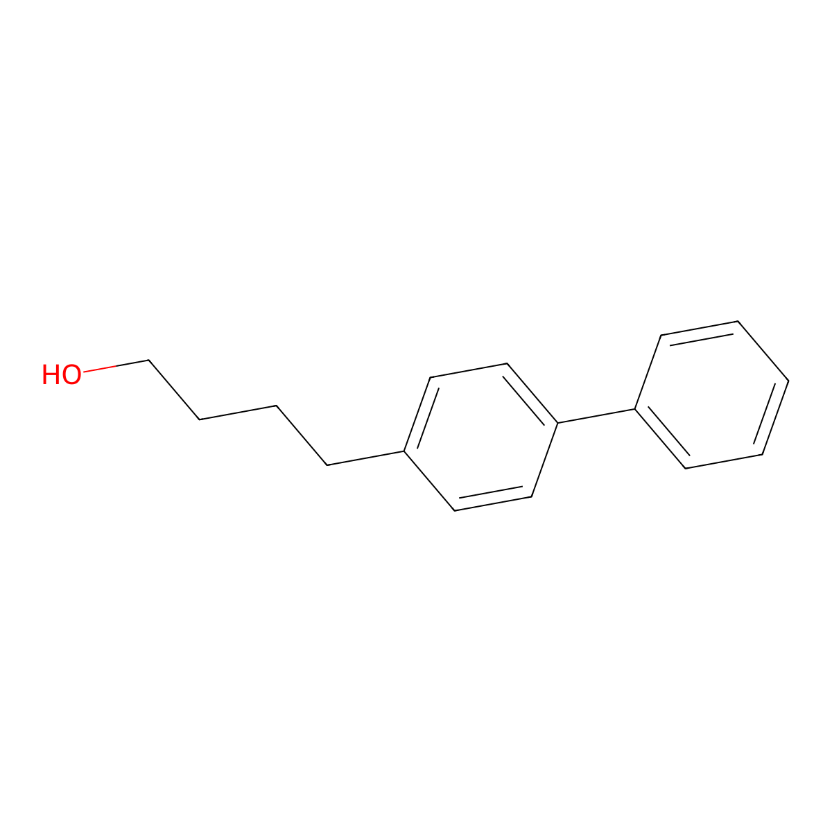 4-([1,1'-Biphenyl]-4-yl)butan-1-ol molecular structure, CAS 34874-54-9