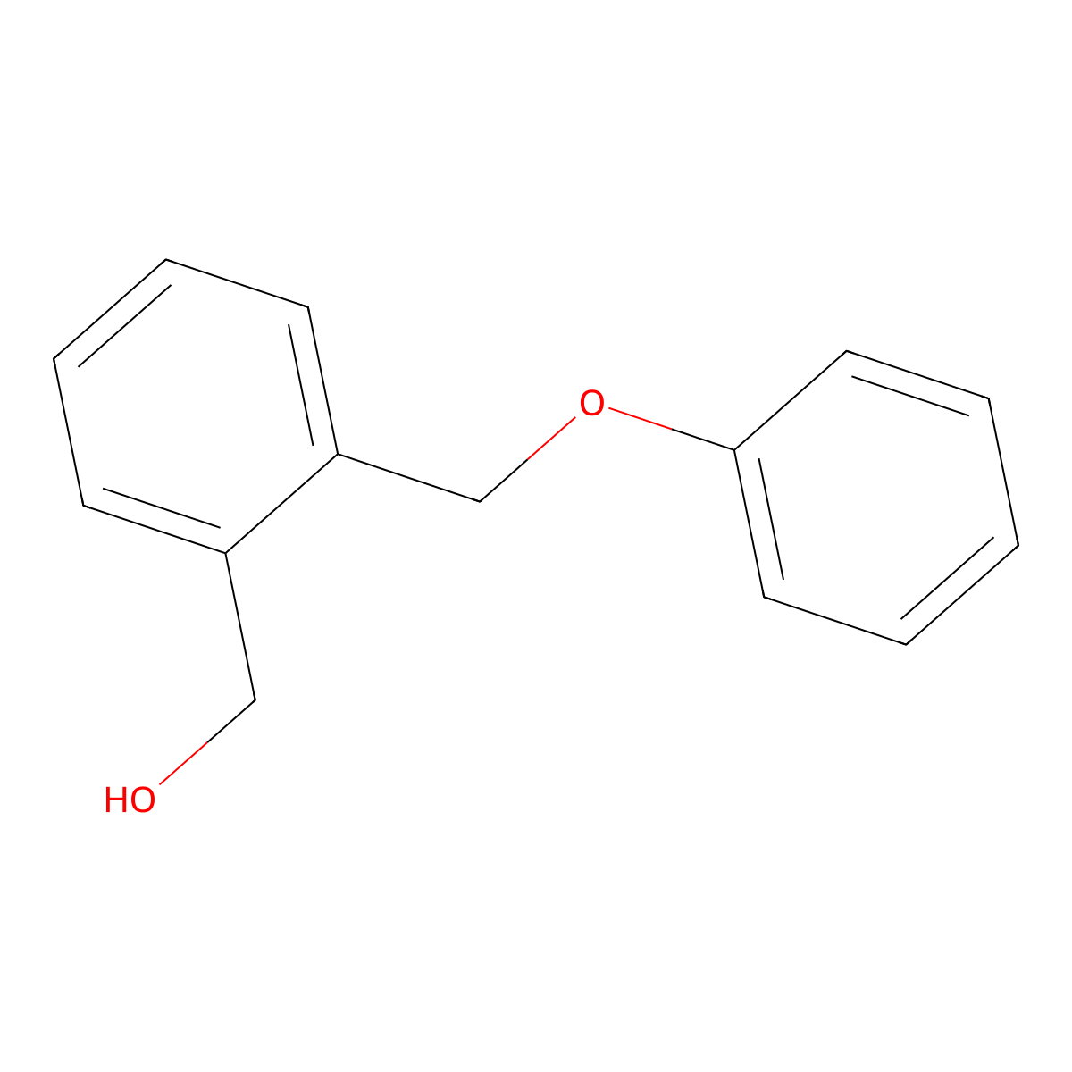 [2-(Phenoxymethyl)phenyl]methanol molecular structure, CAS 34904-98-8