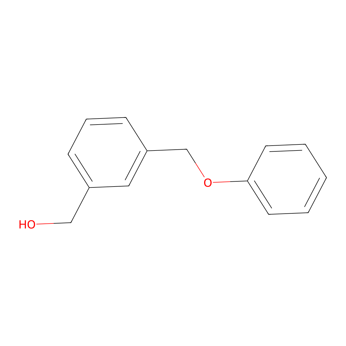 [3-(Phenoxymethyl)phenyl]methanol molecular structure, CAS 34904-99-9