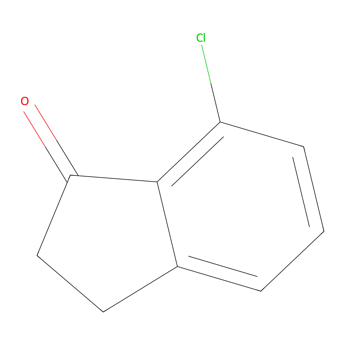 7-Chloro-1-indanone molecular structure, CAS 34911-25-6