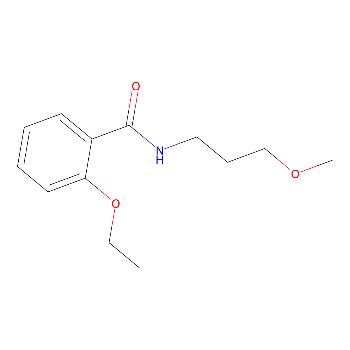2-ethoxy-N-(3-methoxypropyl)benzamide molecular structure, CAS 349121-68-2