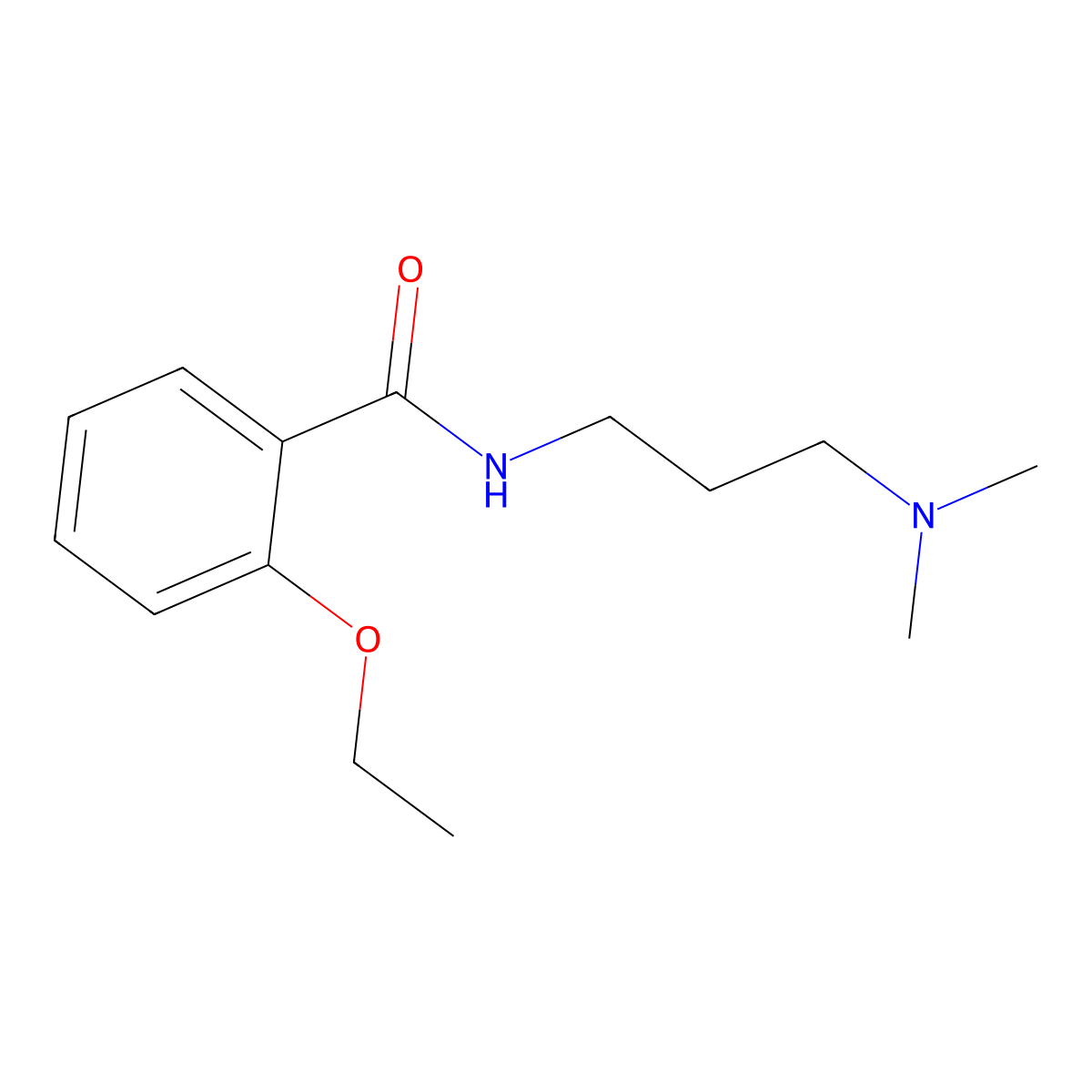 N-[3-(dimethylamino)propyl]-2-ethoxybenzamide molecular structure, CAS 349121-97-7