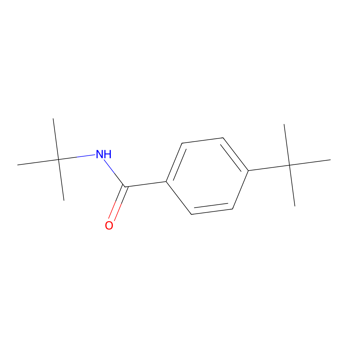 N,4-di-tert-butylbenzamide molecular structure, CAS 349407-89-2