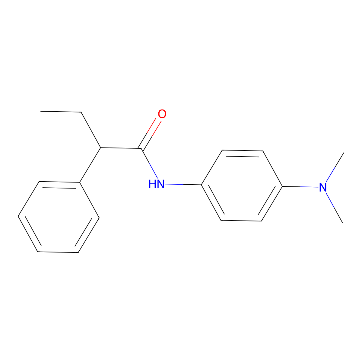 N-[4-(dimethylamino)phenyl]-2-phenylbutanamide molecular structure, CAS 349432-36-6