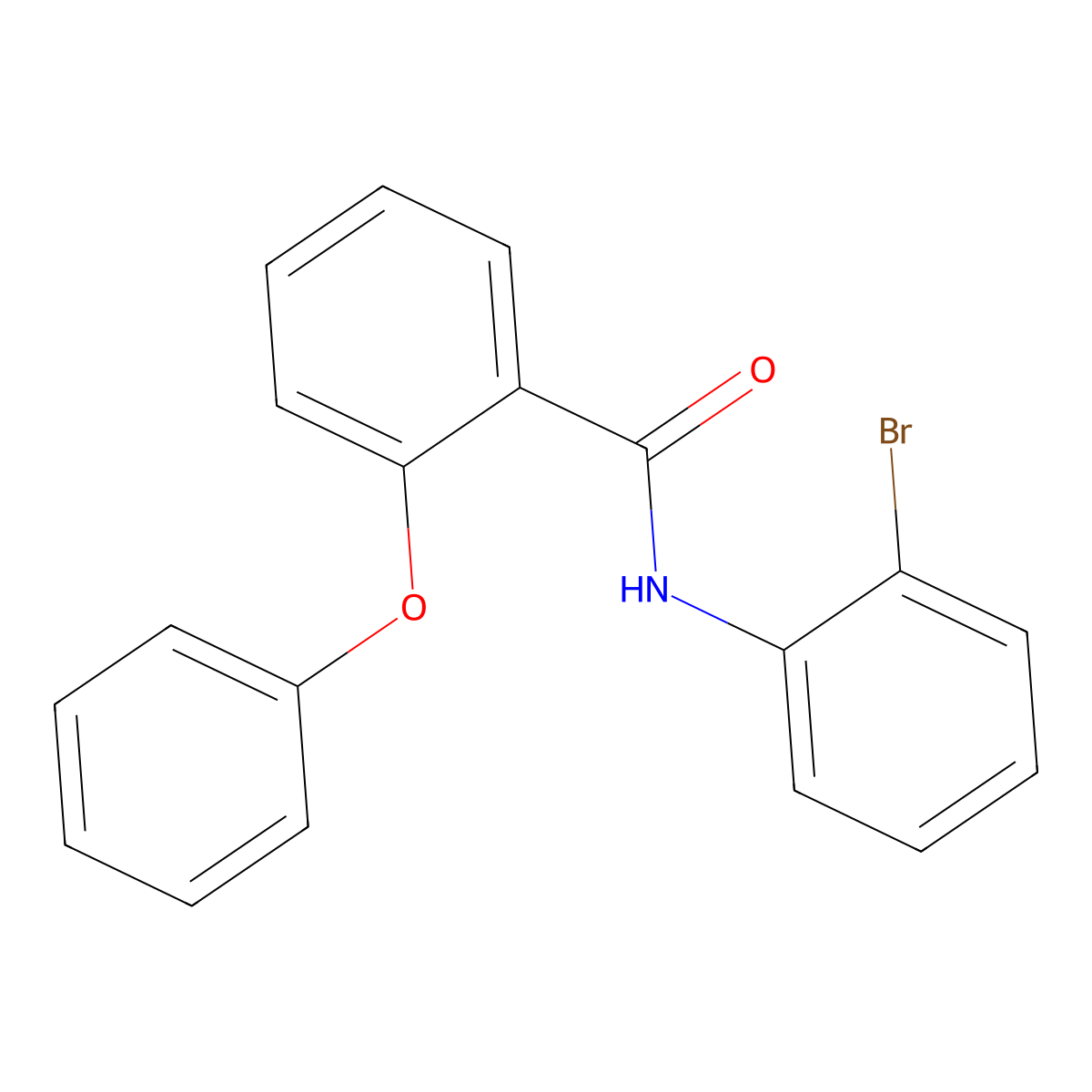 N-(2-bromophenyl)-2-phenoxybenzamide molecular structure, CAS 349440-87-5