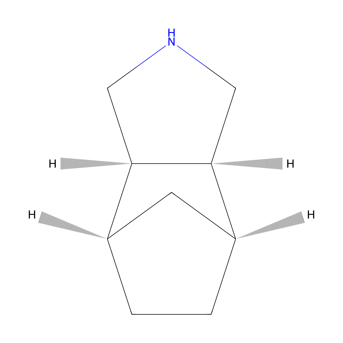 rel-(3aR,4R,7S,7aS)-Octahydro-4,7-methano-1H-isoindole molecular structure, CAS 34970-70-2