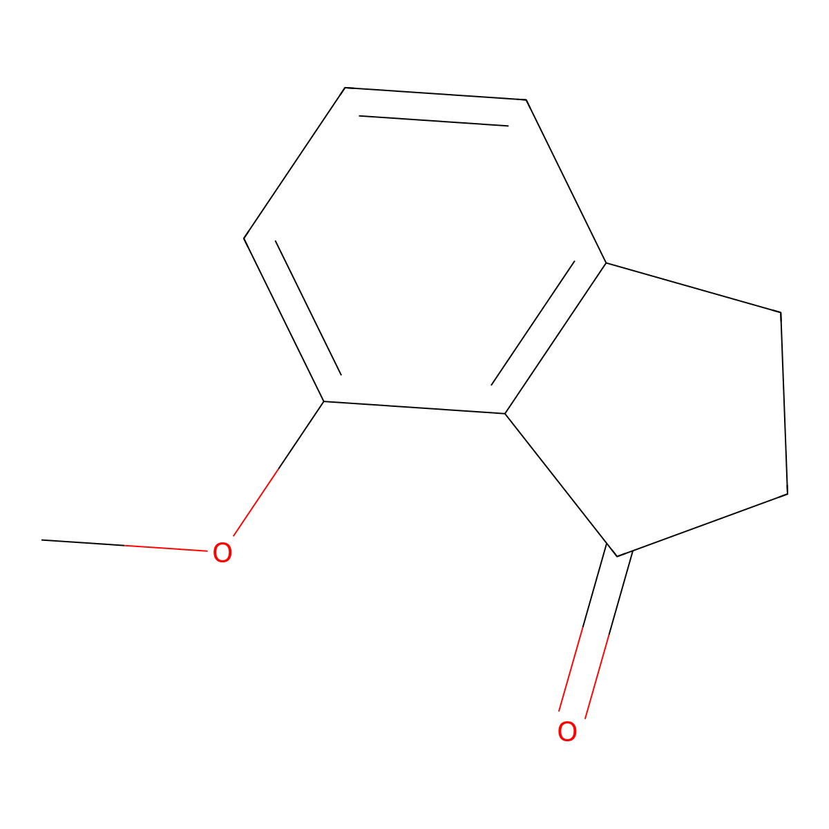 7-Methoxy-1-indanone molecular structure, CAS 34985-41-6