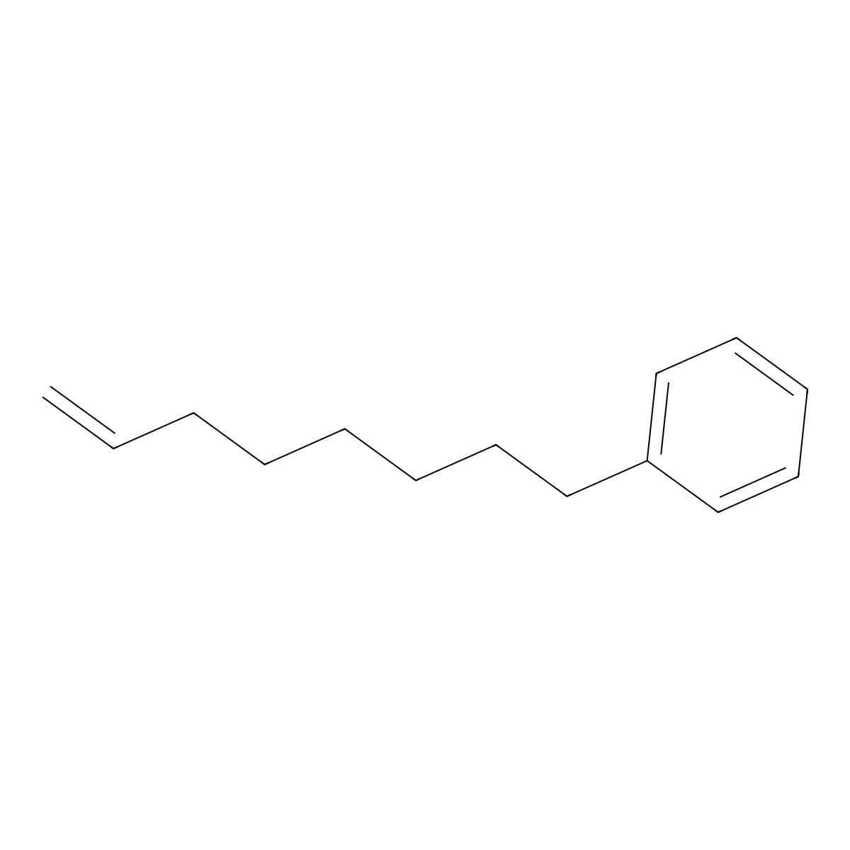 Oct-7-enylbenzene molecular structure, CAS 35008-87-8