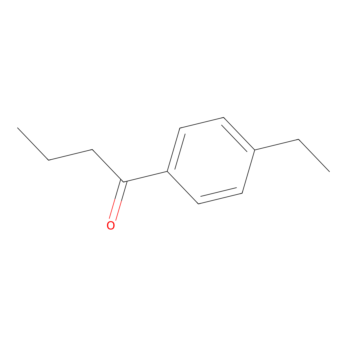 1-(4-Ethylphenyl)butan-1-one molecular structure, CAS 35028-11-6