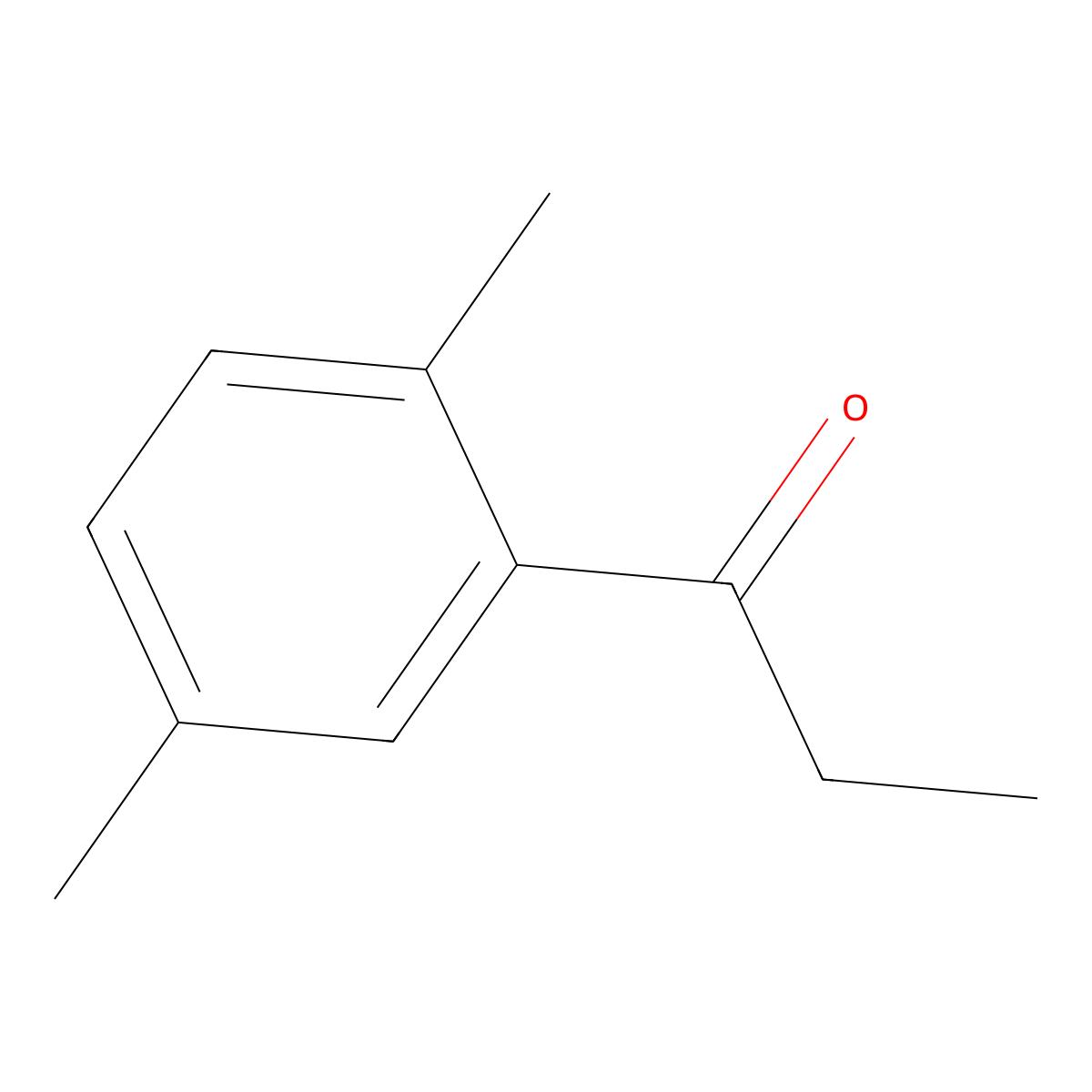 1-(2,5-Dimethylphenyl)propan-1-one molecular structure, CAS 35031-52-8