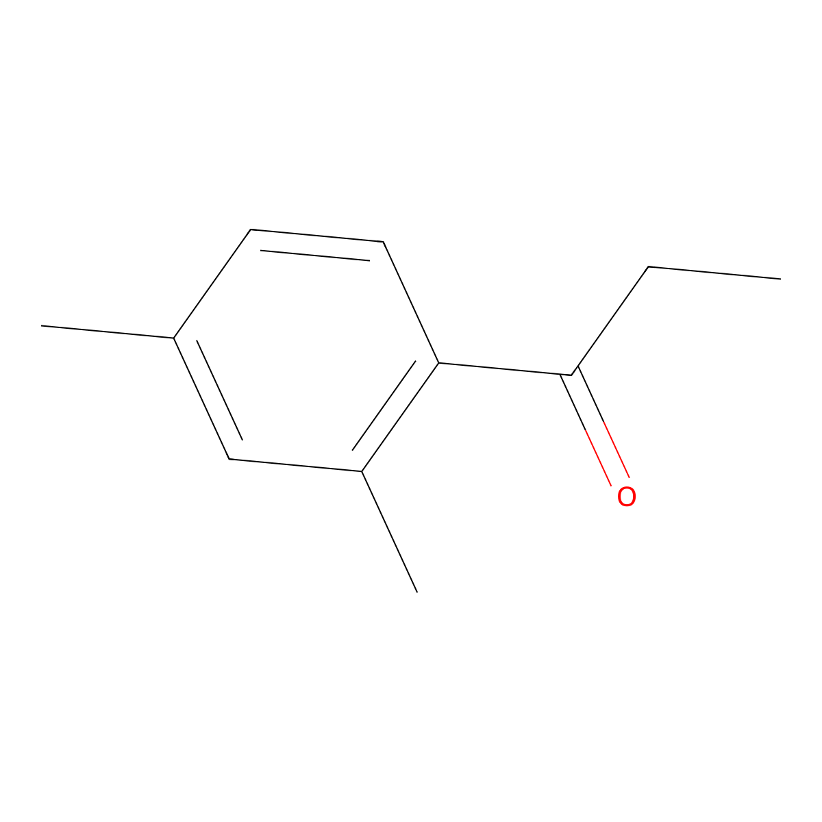 2',4'-Dimethylpropiophenone molecular structure, CAS 35031-55-1