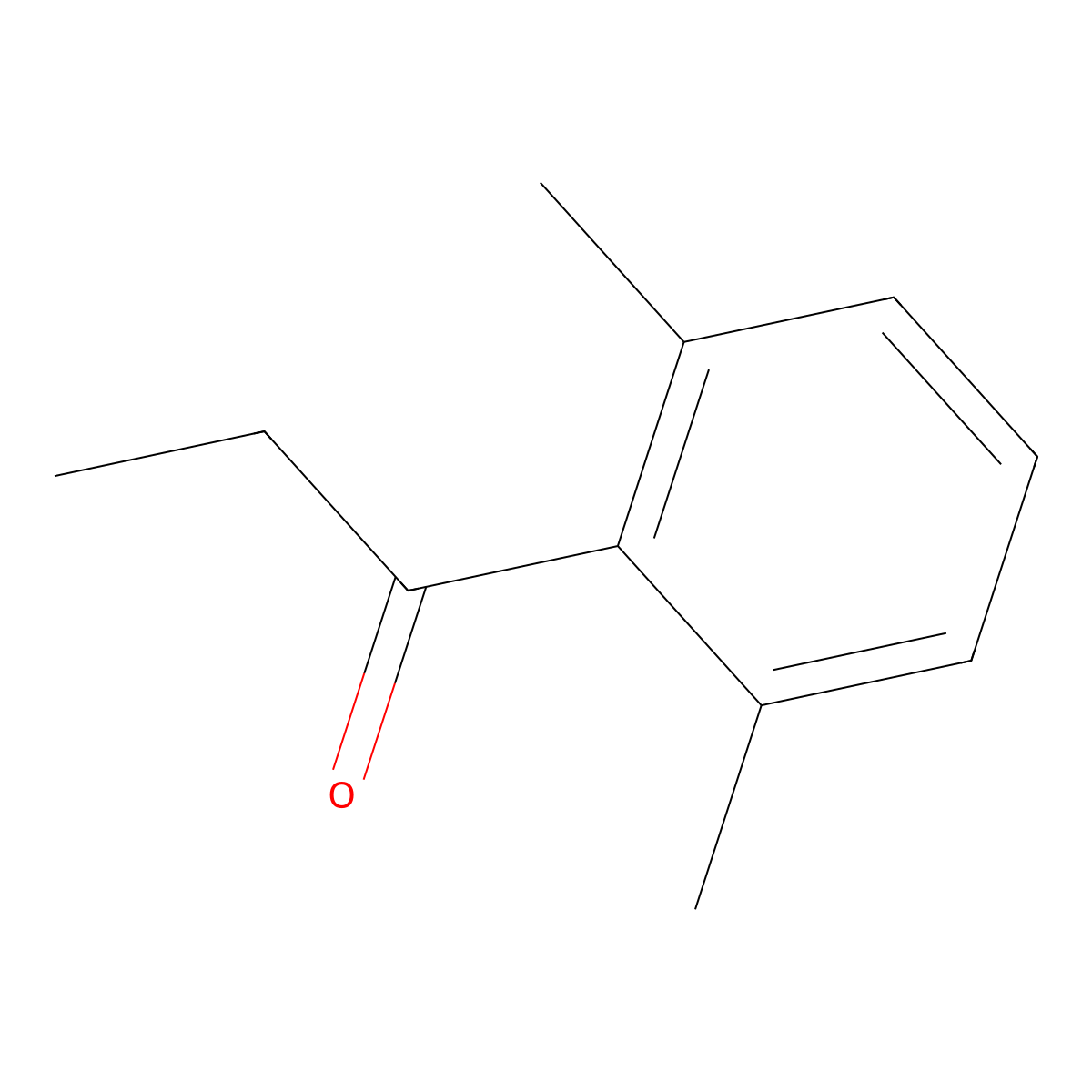 1-(2,6-Dimethylphenyl)propan-1-one molecular structure, CAS 35031-56-2