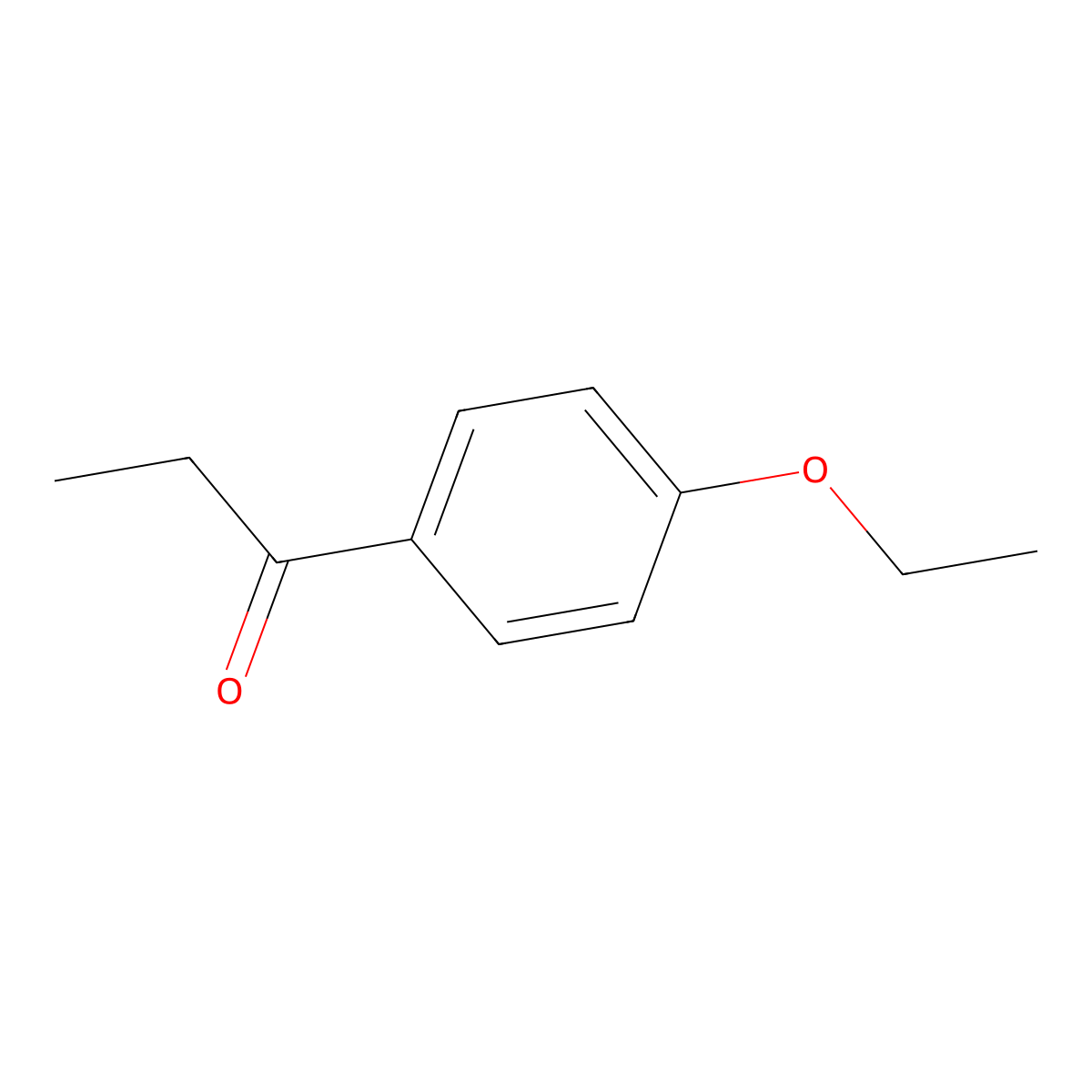 1-(4-Ethoxyphenyl)-1-propanone molecular structure, CAS 35031-72-2