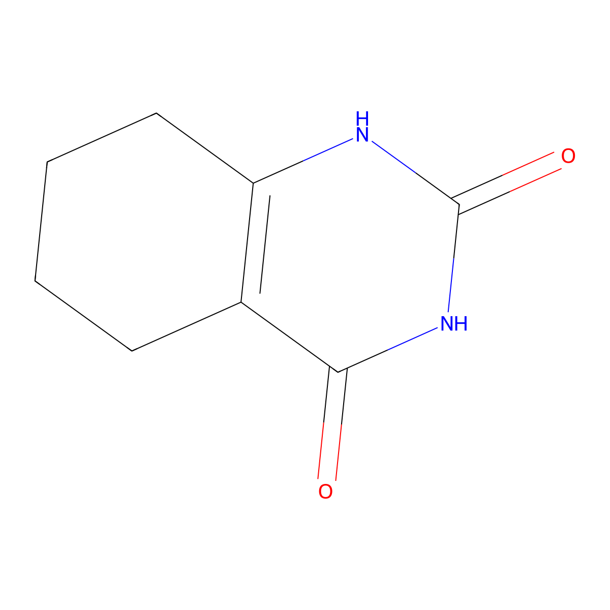 5,6,7,8-Tetrahydroquinazoline-2,4(1H,3H)-dione molecular structure, CAS 35042-48-9