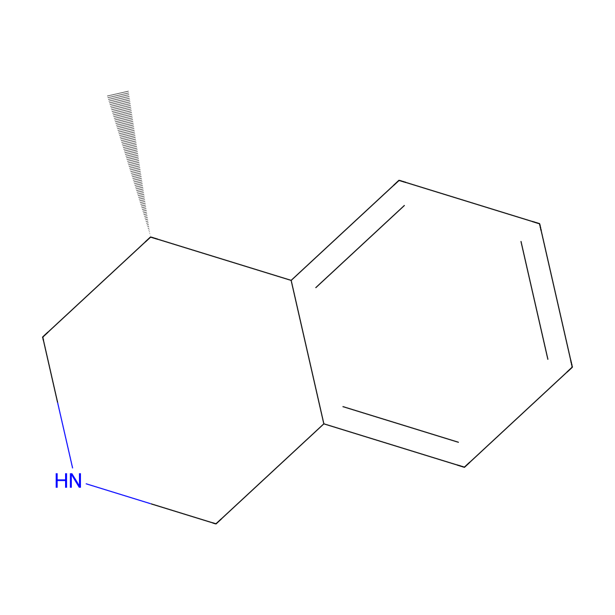 (R)-4-Methyl-1,2,3,4-tetrahydroisoquinoline molecular structure, CAS 350508-38-2
