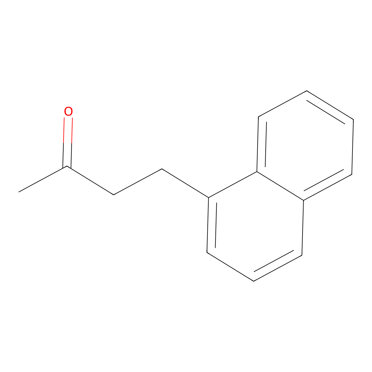 4-(1-Naphthyl)butan-2-one molecular structure, CAS 3506-84-1