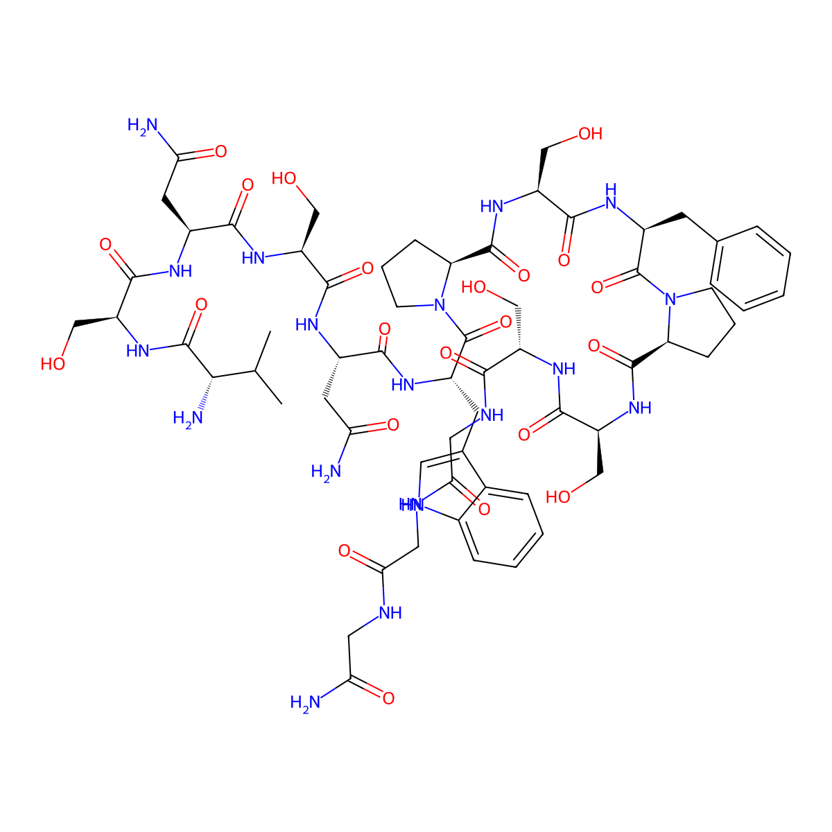 Caloxin 2A1 molecular structure, CAS 350670-85-8