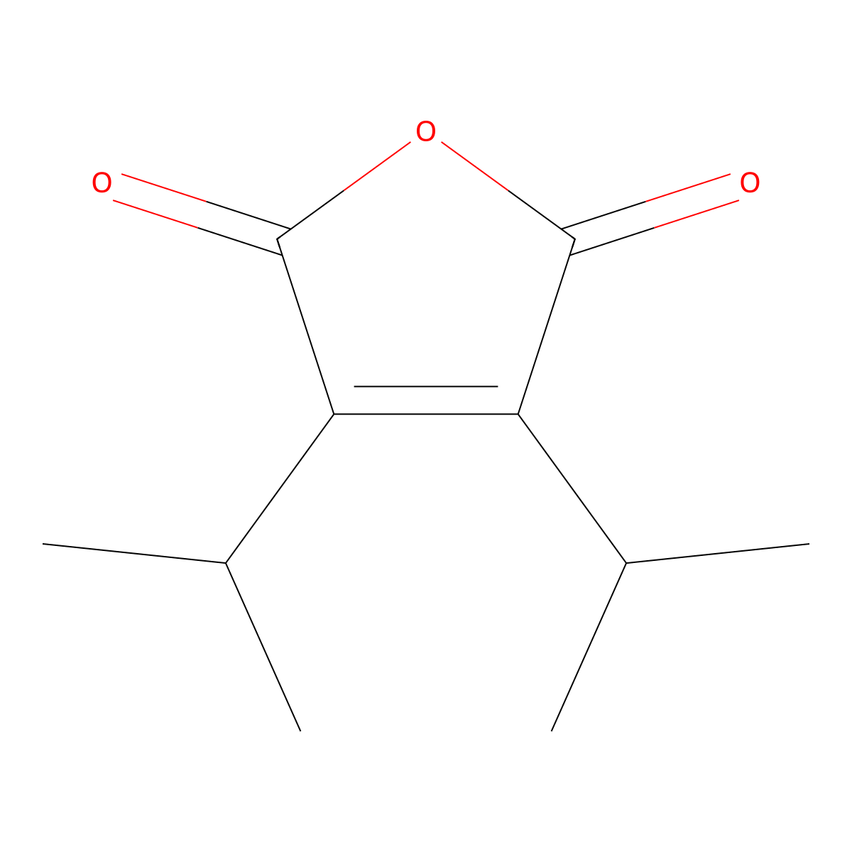 3,4-Diisopropylfuran-2,5-dione molecular structure, CAS 35068-24-7