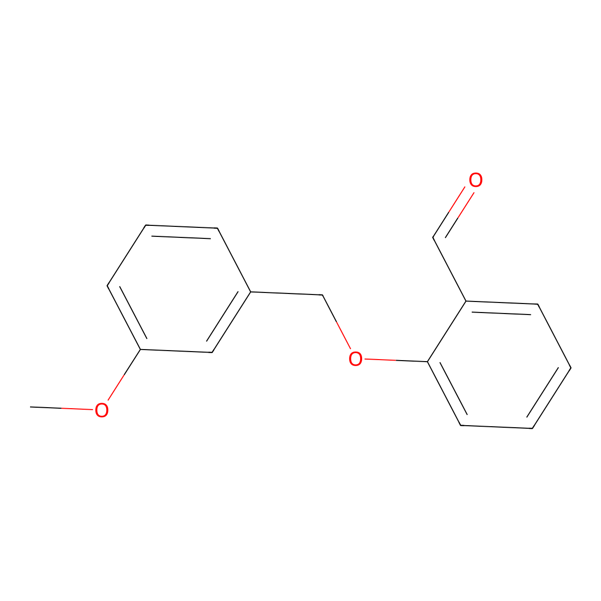 2-[(3-Methoxybenzyl)oxy]benzaldehyde molecular structure, CAS 350693-45-7