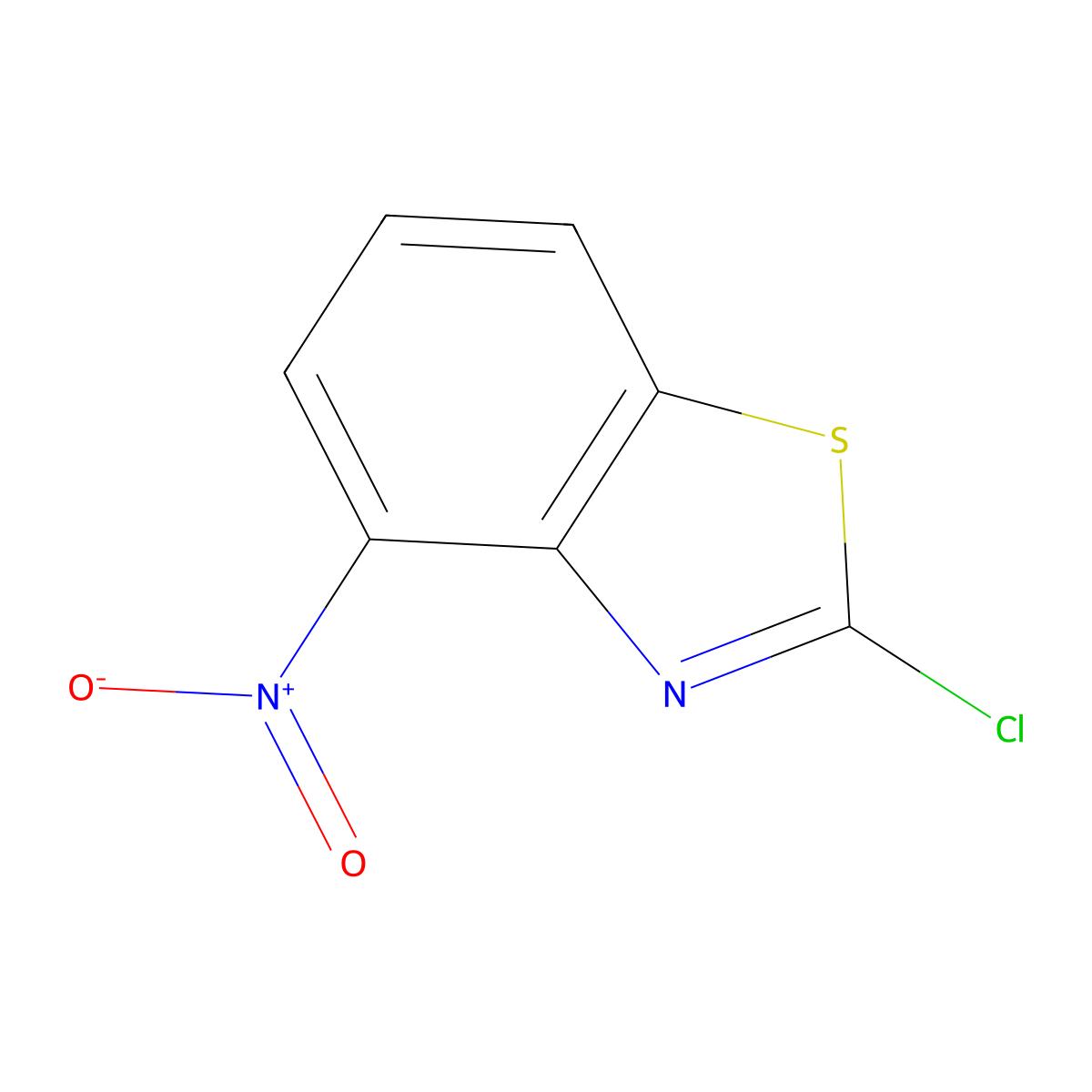 2-Chloro-4-nitrobenzo[d]thiazole molecular structure, CAS 3507-30-0
