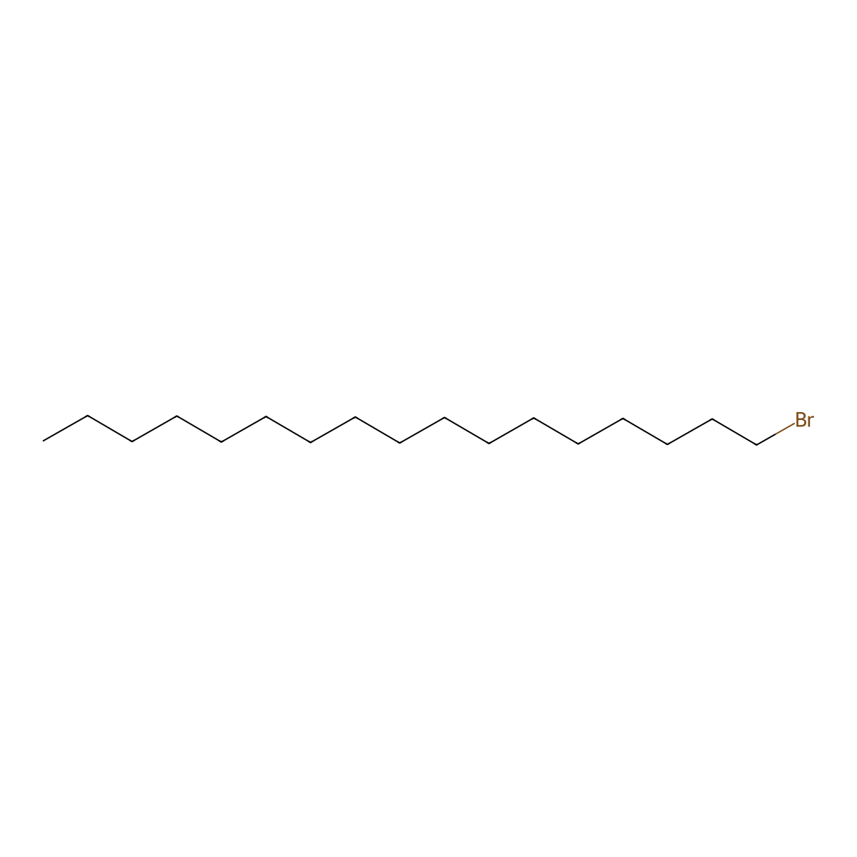 1-Bromoheptadecane molecular structure, CAS 3508-00-7