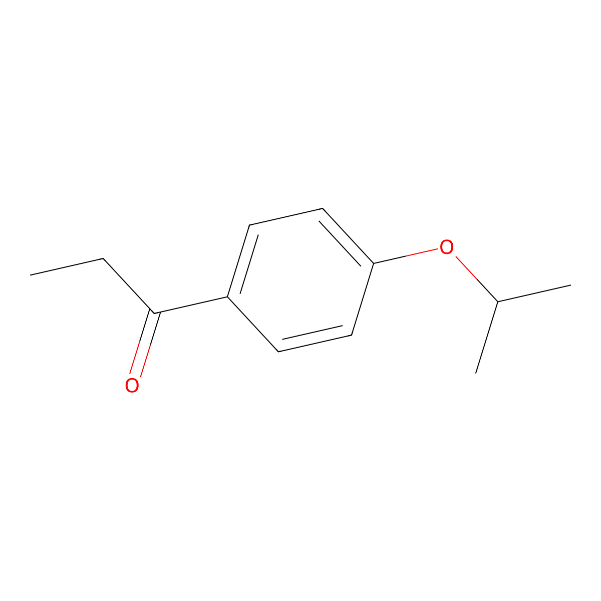 1-(4-Isopropoxyphenyl)propan-1-one molecular structure, CAS 35081-48-2