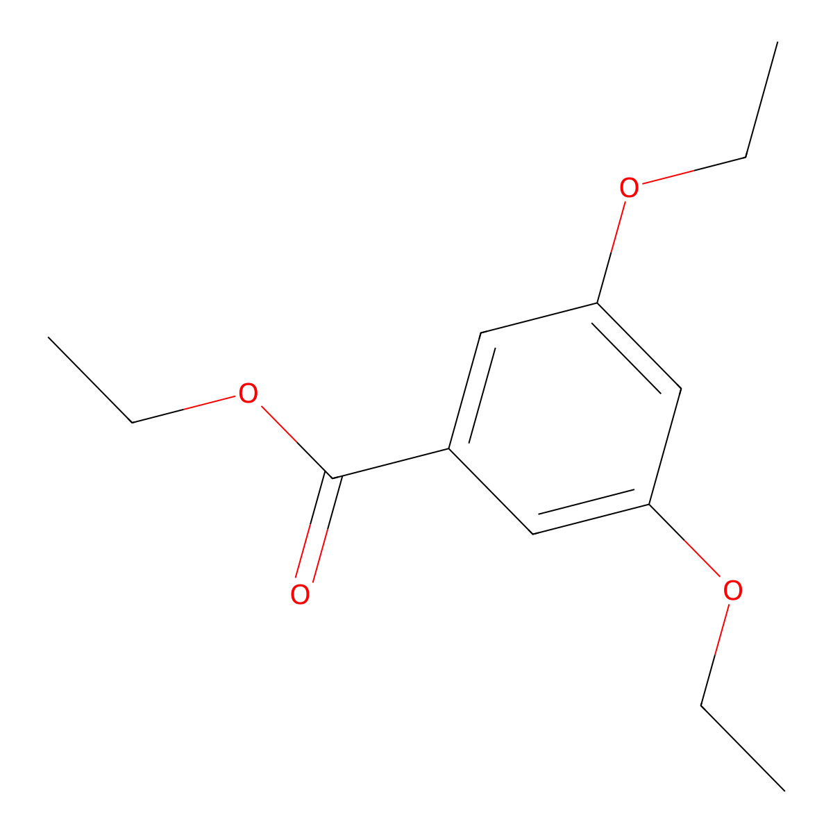 Ethyl 3,5-diethoxybenzoate molecular structure, CAS 351002-95-4