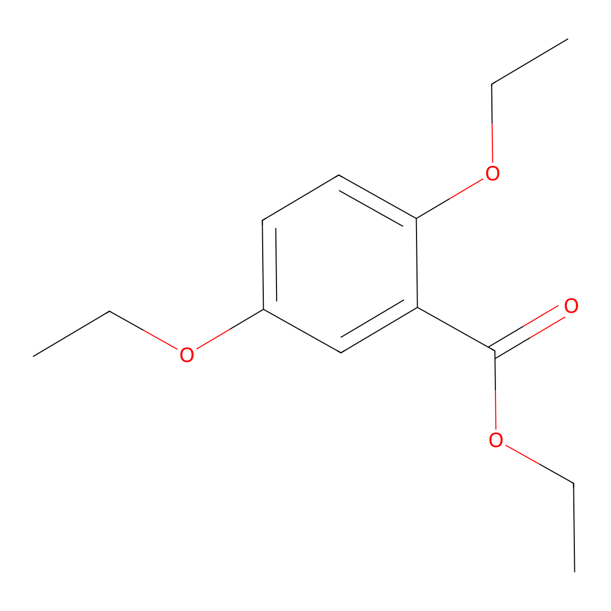 Ethyl-2,5-diethoxybenzoate molecular structure, CAS 351002-97-6