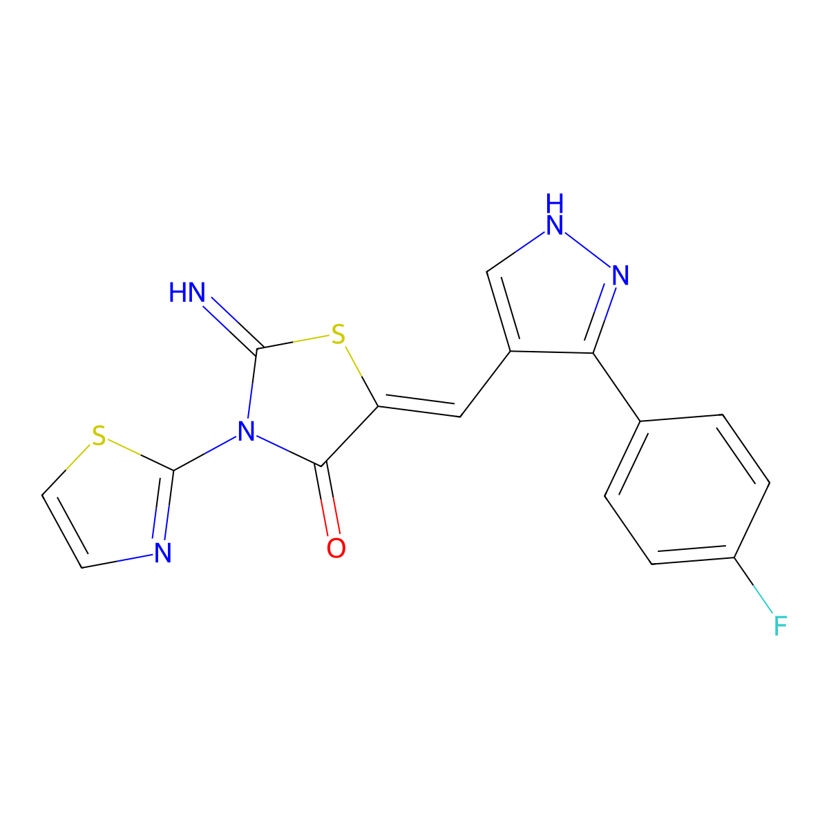 Necrostatin-7 molecular structure, CAS 351062-08-3