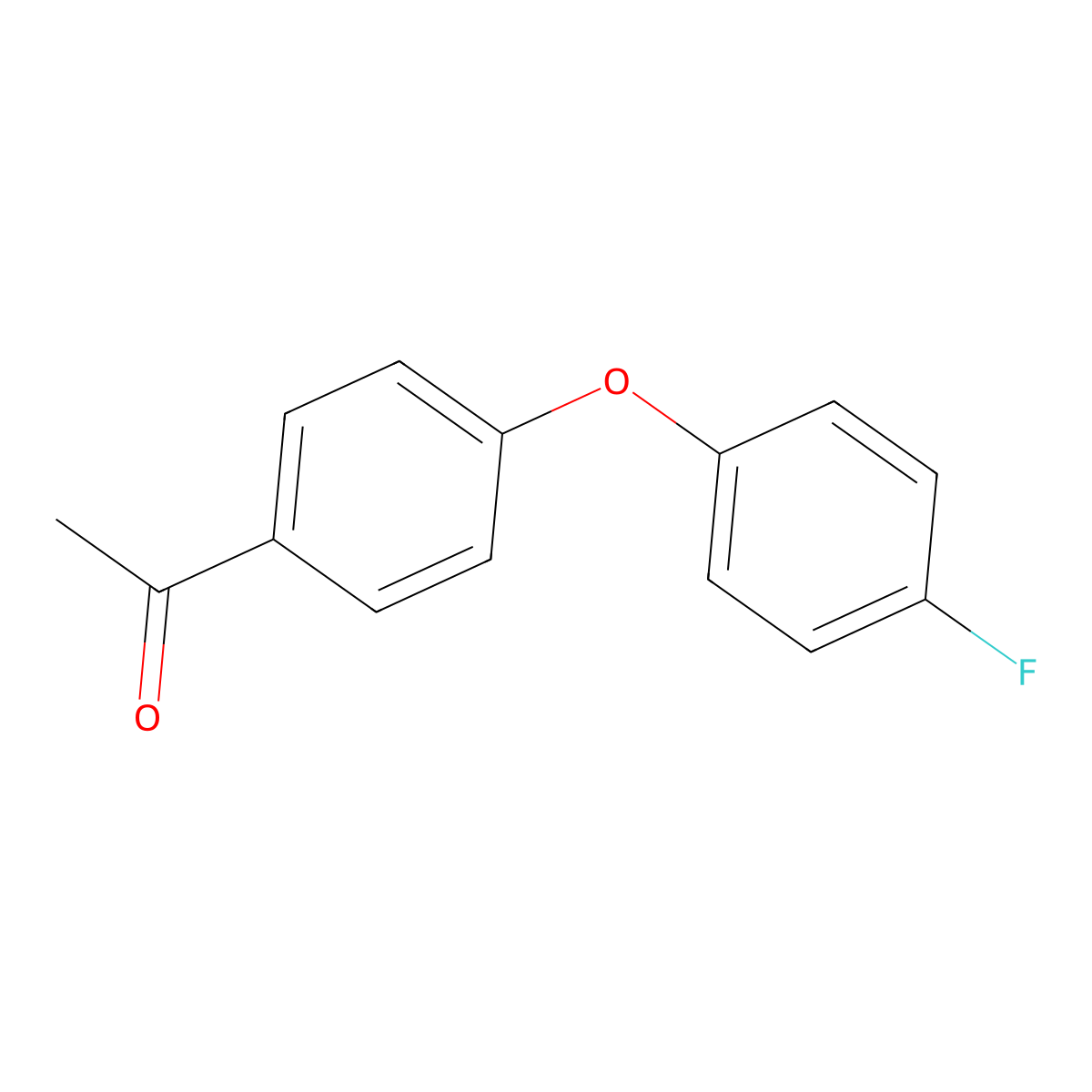 1-[4-(4-Fluorophenoxy)phenyl]ethanone molecular structure, CAS 35114-93-3