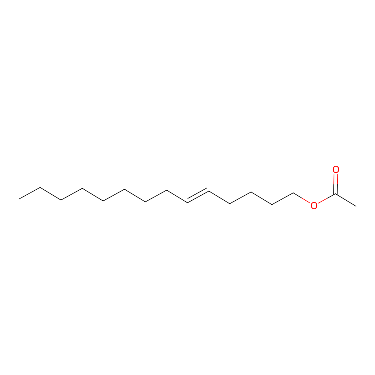 Z-5-tetradecenyl acetate molecular structure, CAS 35153-13-0
