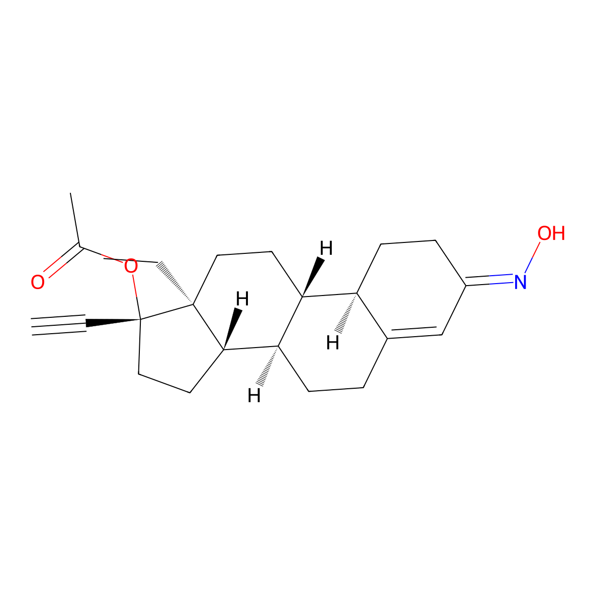 Norgestimate molecular structure, CAS 35189-28-7