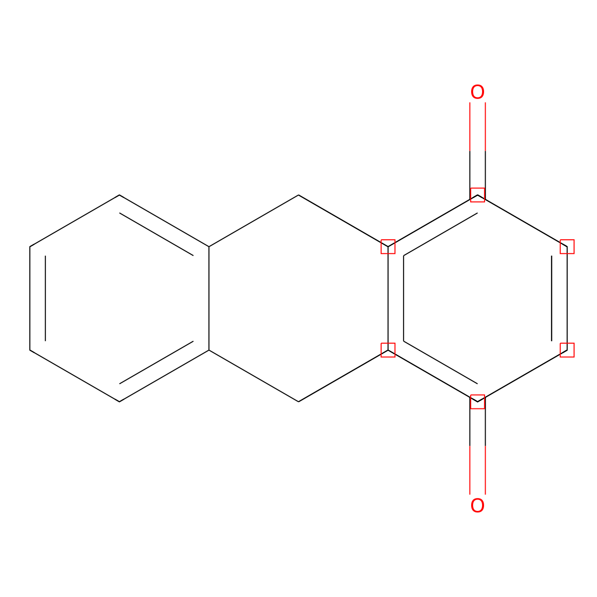 9,10-Dihydro-9,10(1',2')-benzenoanthracene-1,4-dione molecular structure, CAS 3519-82-2