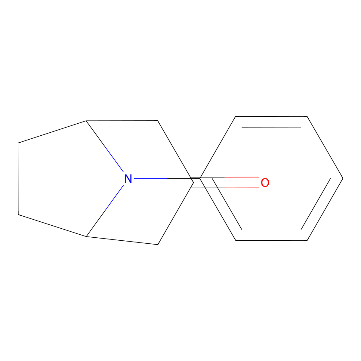 8-Phenyl-8-azabicyclo[3.2.1]octan-3-one molecular structure, CAS 35193-93-2