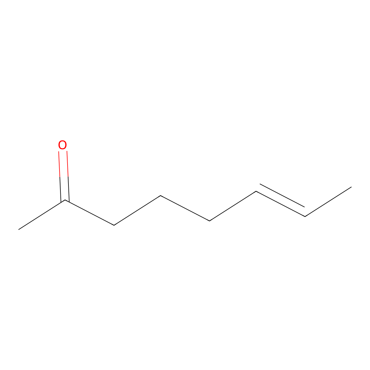 Oct-6-EN-2-one molecular structure, CAS 35194-31-1
