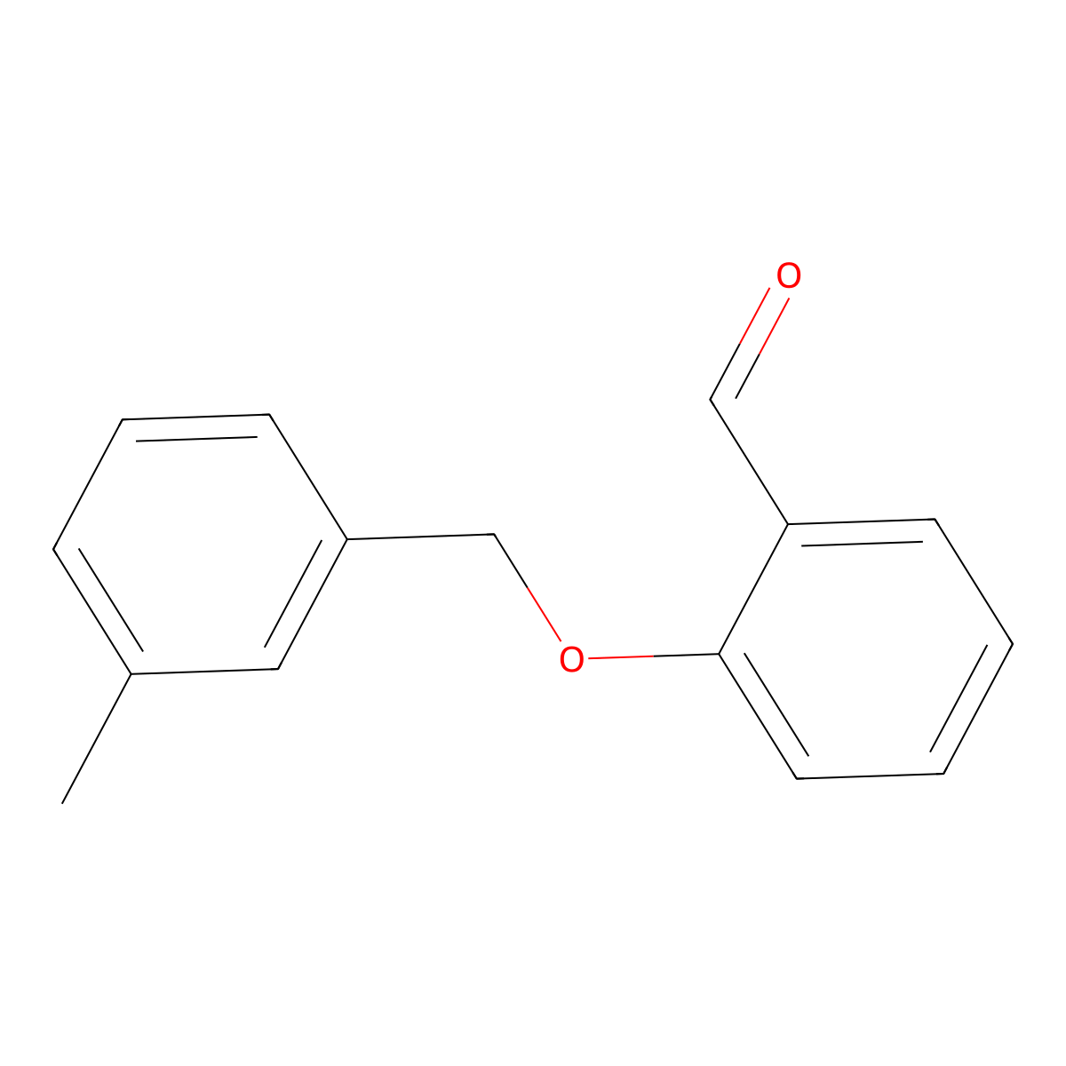 2-[(3-Methylbenzyl)oxy]benzaldehyde molecular structure, CAS 351984-86-6