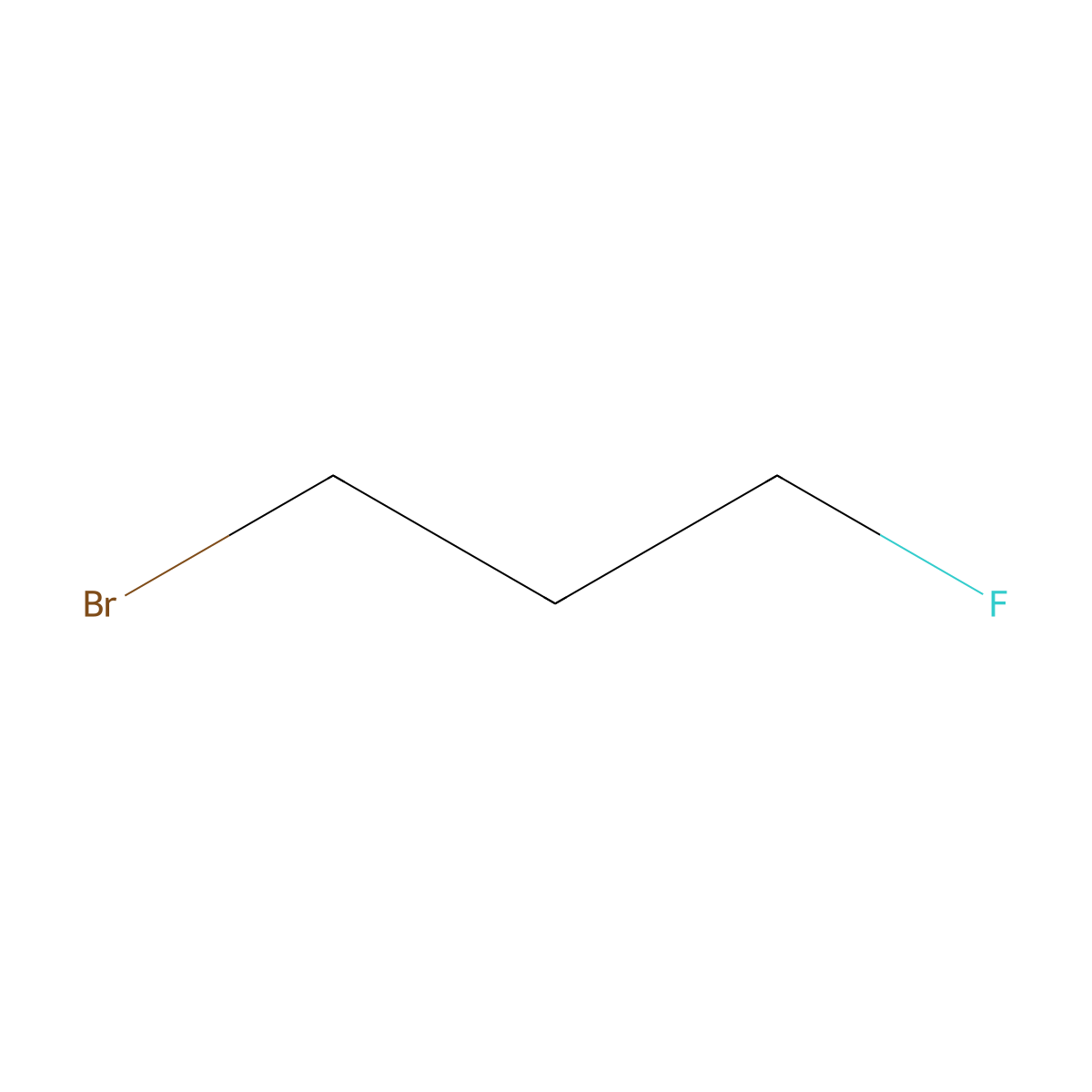 Propane, 1-bromo-3-fluoro- molecular structure, CAS 352-91-0