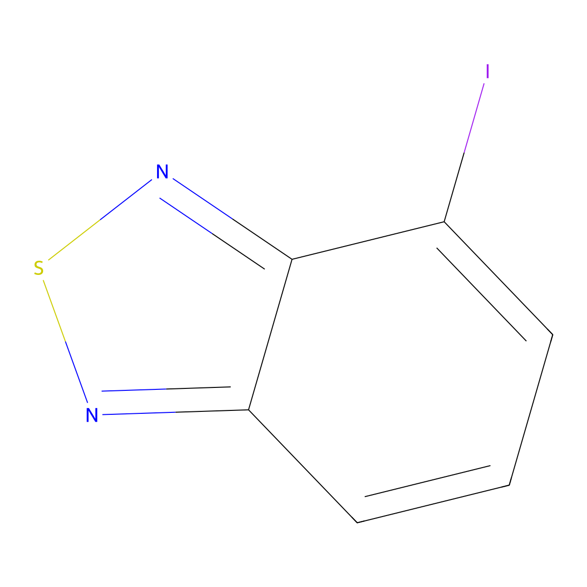 4-Iodo-2,1,3-benzothiadiazole molecular structure, CAS 352018-95-2