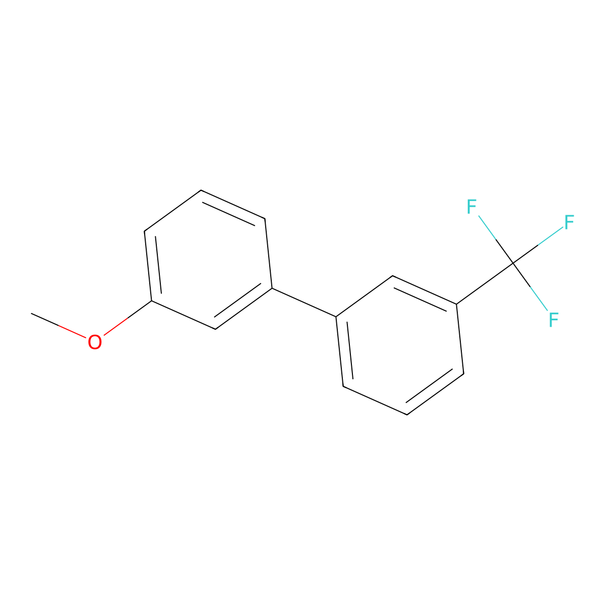 3-Methoxy-3'-trifluoromethylbiphenyl molecular structure, CAS 352032-26-9
