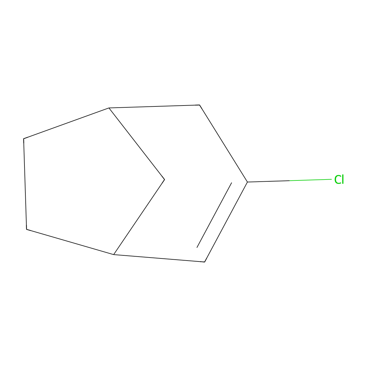 3-Chlorobicyclo[3.2.1]oct-2-ene molecular structure, CAS 35242-17-2
