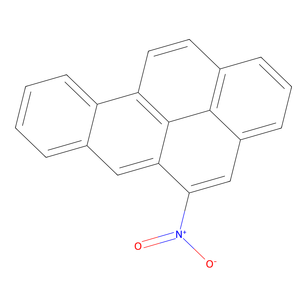 5-Nitrobenzo(a)pyrene molecular structure, CAS 352431-12-0