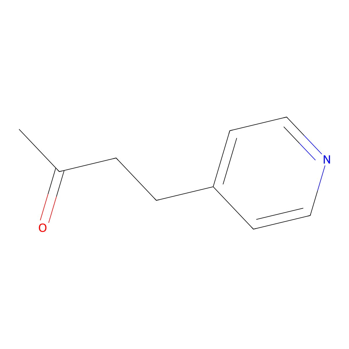 4-(Pyridin-4-yl)butan-2-one molecular structure, CAS 35250-71-6