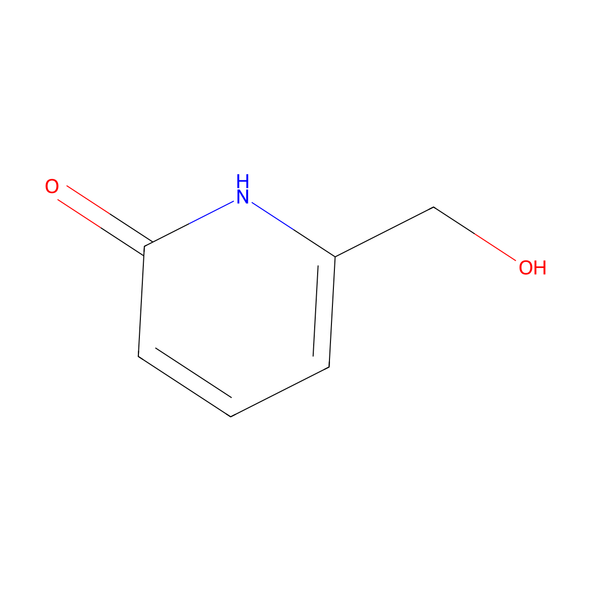 6-(Hydroxymethyl)pyridin-2-ol molecular structure, CAS 352514-21-7