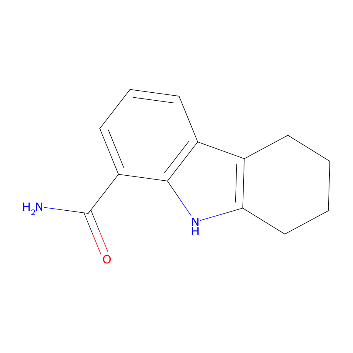 2,3,4,9-tetrahydro-1H-carbazole-8-carboxamide molecular structure, CAS 352549-40-7