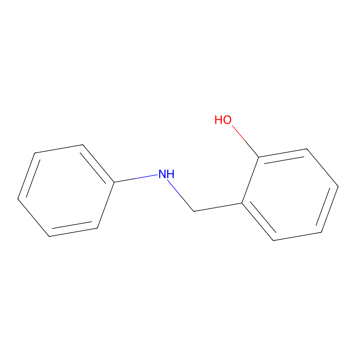 2-(Anilinomethyl)phenol molecular structure, CAS 3526-45-2