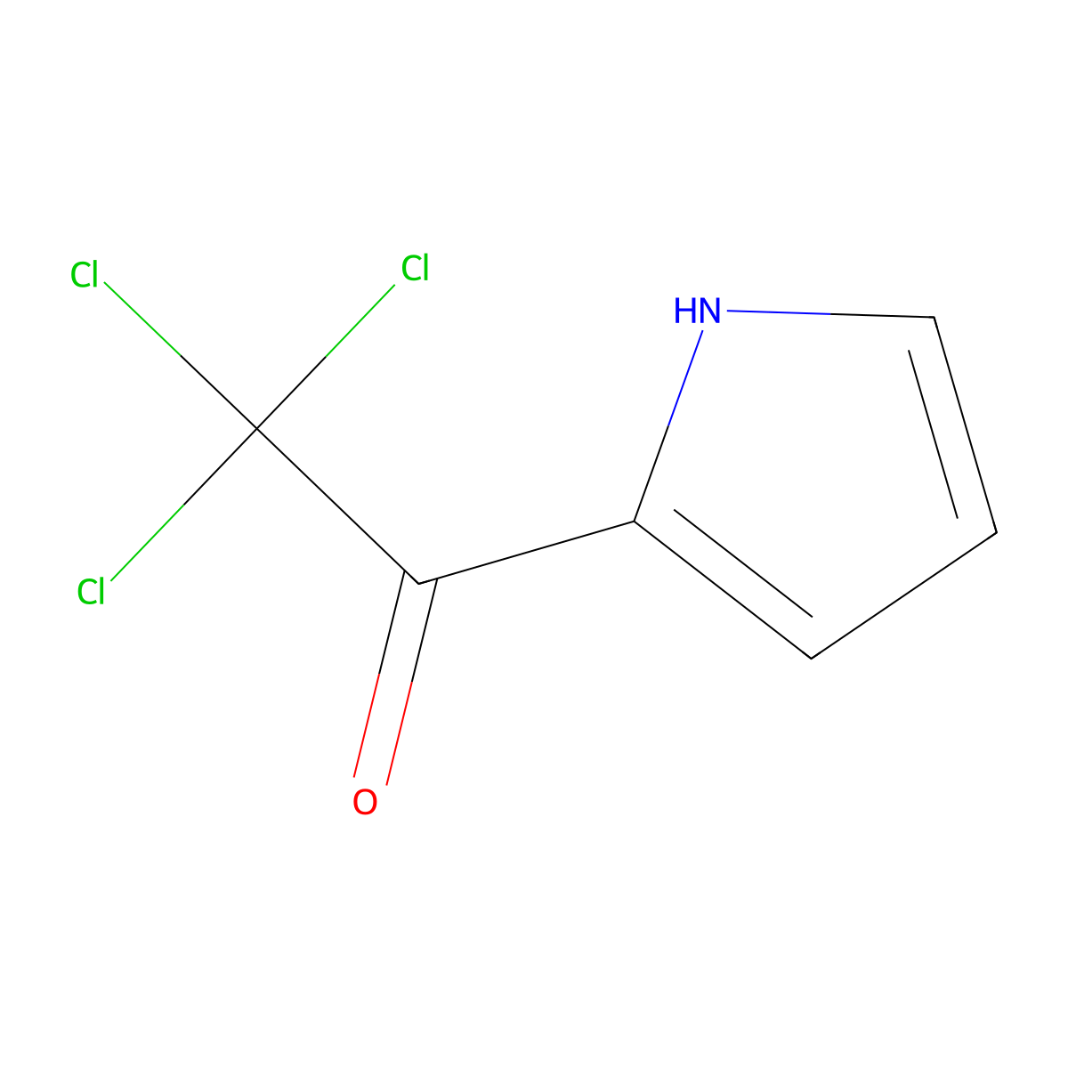 2-(Trichloroacetyl)pyrrole molecular structure, CAS 35302-72-8