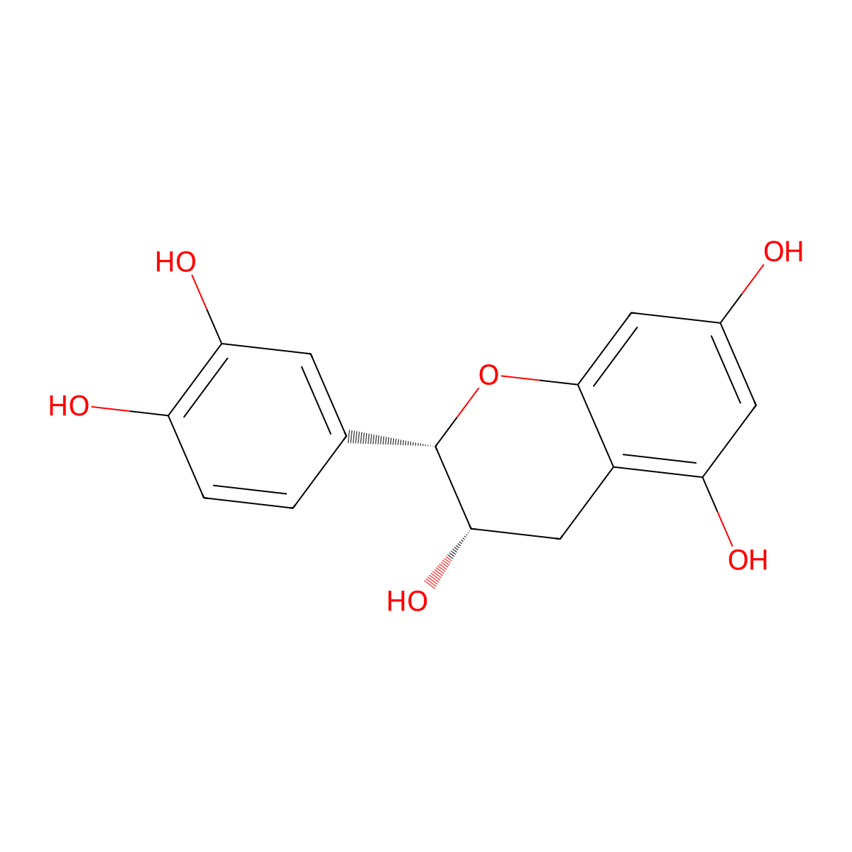 (+)-Epicatechin molecular structure, CAS 35323-91-2