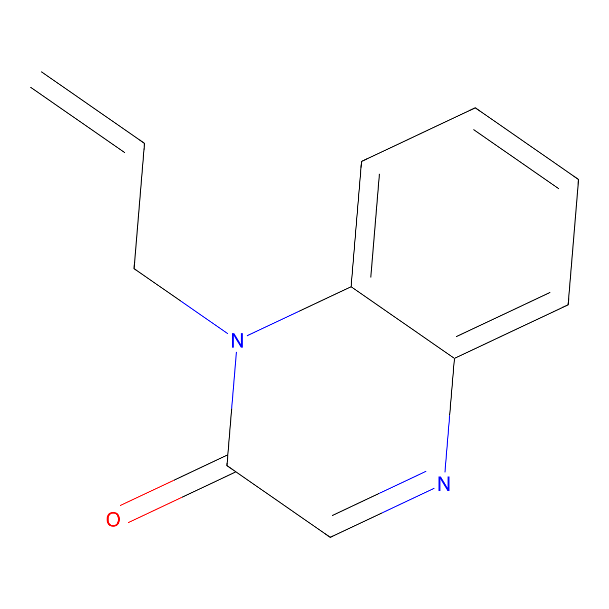 1-allylquinoxalin-2(1H)-one molecular structure, CAS 353261-88-8