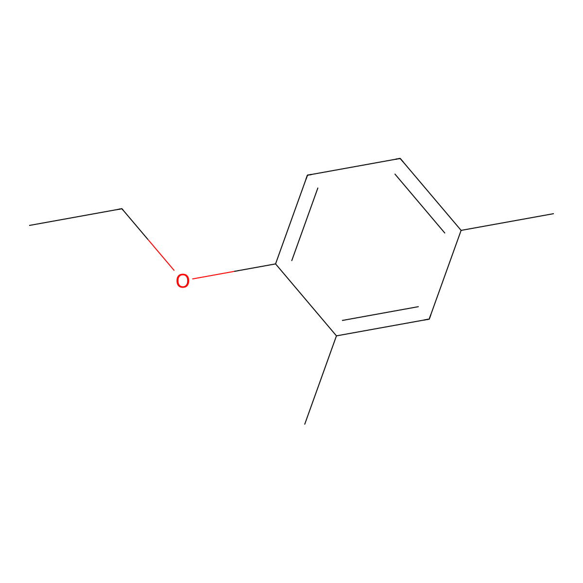 1-Ethoxy-2,4-dimethylbenzene molecular structure, CAS 35338-30-8