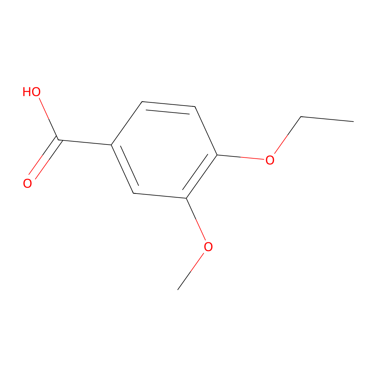 4-Ethoxy-m-anisic acid molecular structure, CAS 3535-30-6